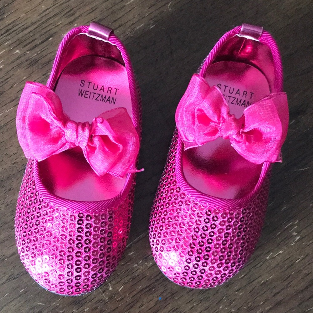 Stuart Weitzman Baby Bling shoes Size 4